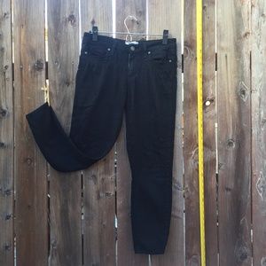Paige Black distressed Boyfriend Jeans Pants 27